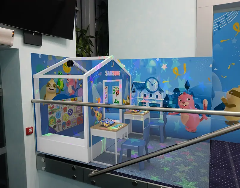 Creation of a children's photo zone project cover